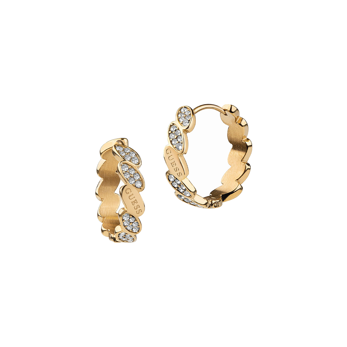 BOUCLES D'OREILLES GUESS FEMME ACIER